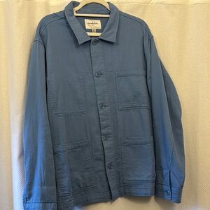Goodfellow & Co Blue Lightweight Shirt Jacket